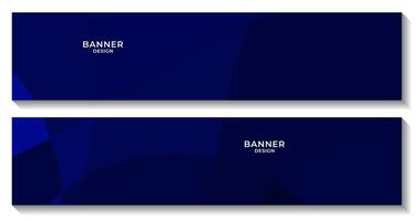 Dynamic Geometric Banners Perfect for Annual Reports and Design Templates vector