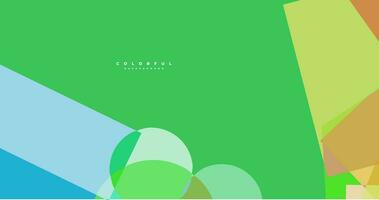 colorful background with geometric shape vector