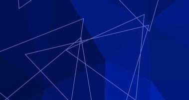 abstract modern blue background with triangles vector