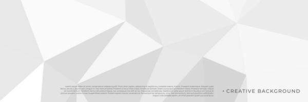 abstract grey white geometric background vector