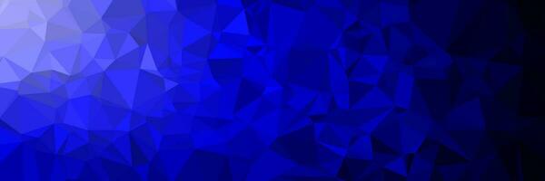 abstract blue background with triangles vector