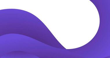 abstract purple wave background with copy space area vector