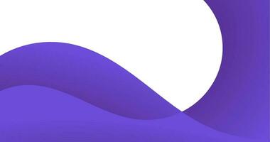 abstract purple wave background with copy space area vector