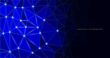 abstract background with connected dots vector
