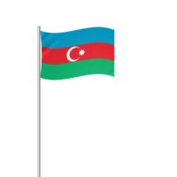 azerbajdzjans nationella flagga png