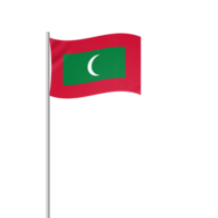 Maldive nazionale bandiera png