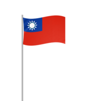 taiwan nationell flagga png