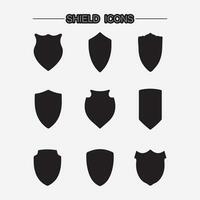 shield logo design vector,shield emblem logo template,logosymbol icon-vector vector