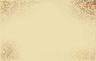 Abstract Retro Dots Pattern Background vector
