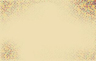 Abstract Retro Dots Pattern Background vector