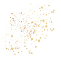 fond de paillettes dorées png