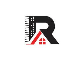 real estate sample logo design free template vector