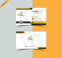 Creative New Business Card Template. vector