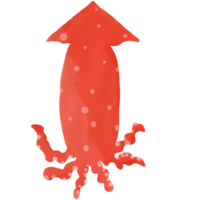 rot Tintenfisch png. png