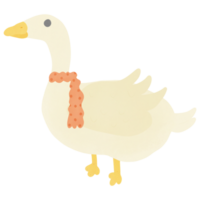 Cute goose png. png