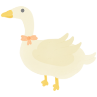 Cute goose png. png