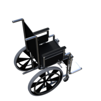 fauteuil roulant isolé 3d png