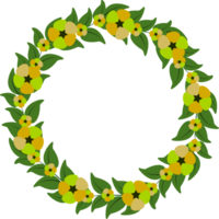 Wreath frame clipart png