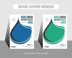 Abstract minimalist creative business book cover design, Vector modern light background for marketing boob cover, annual report, poster, brochure, flyer. Color a4 size, front and back, easy to use.