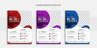 Modern Corporate Business, Flyer Design Template, perfect for creative professional Business, Creative Styles Flyer Design Layout Template in A4, Vector Unique Design Template.