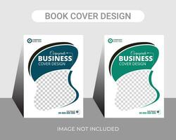 Abstract minimalist creative business book cover design, Vector modern light background for marketing boob cover, annual report, poster, brochure, flyer. Color a4 size, front and back, easy to use.