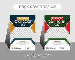 Abstract minimalist creative business book cover design, Vector modern light background for marketing boob cover, annual report, poster, brochure, flyer. Color a4 size, front and back, easy to use.