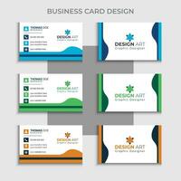 Vector modern professional business card design, abstract simple creative marketing agency visiting card design template with 3color concept.