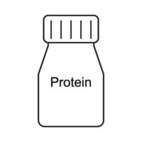 protein icon vector