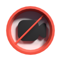 prohibición símbolo ai generativo png