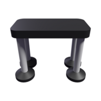 Isometric Table AI Generative png