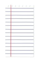 Cute Note Paper png