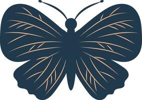 Butterfly Insect Natural Decor Celebration Spring Season Illustration Graphic Element Art Card vector