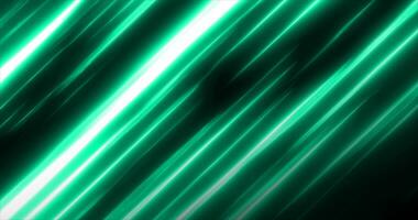 Abstract futuristic background green flying energy hi-tech magic glowing bright lines photo