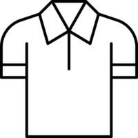polo shirt icon for download vector