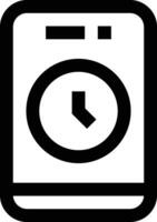 clock  vector icon download . eps