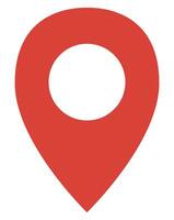 Gps with flat icon vector illustration.