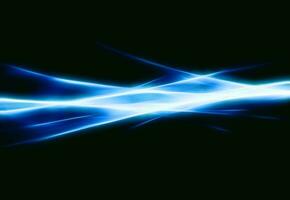 Abstract blue light background photo