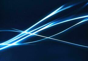 Blue abstract light background photo