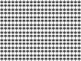 Cannabis also known as Marijuana Leaf Silhouette Motifs Pattern, can use for Decoration, Ornate, Wallpaper, Backdrop, Textile. Fashion, Fabric, Tile, Floor, Cover, Wrapping, Ect. Vector Illustration