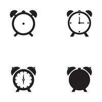 vector icono de reloj despertador