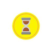 hourglass icon vector