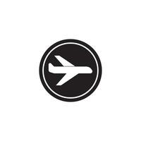 airplane icon vector