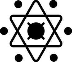 solid icon for symbols vector