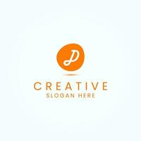 Modern Letter D logo icon design Vector template elements