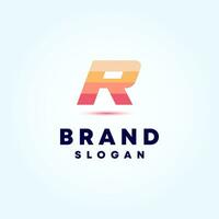 Elegant Letter R Logo Icon Vector Concept Inspirations