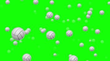 Green Screen Volleyball Sports Motion Background video