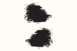 Abstract texture brush stroke vector