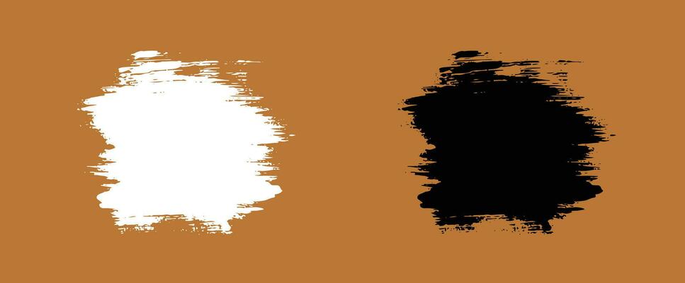 Brush strokes scribble