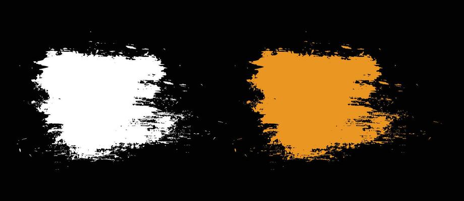 Decorative paintbrush background