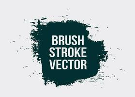 Paint splatter brush stroke vector background
